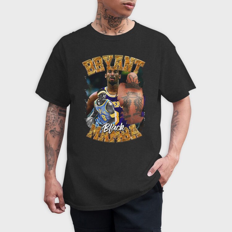 Black Mamba Nba, Tricou Barbati (Unisex)
