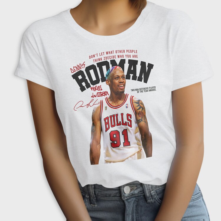 Dennis Rodman Bulls, Tricou Femei