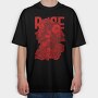 Rose Nba, Tricou Oversize Barbati (Unisex)