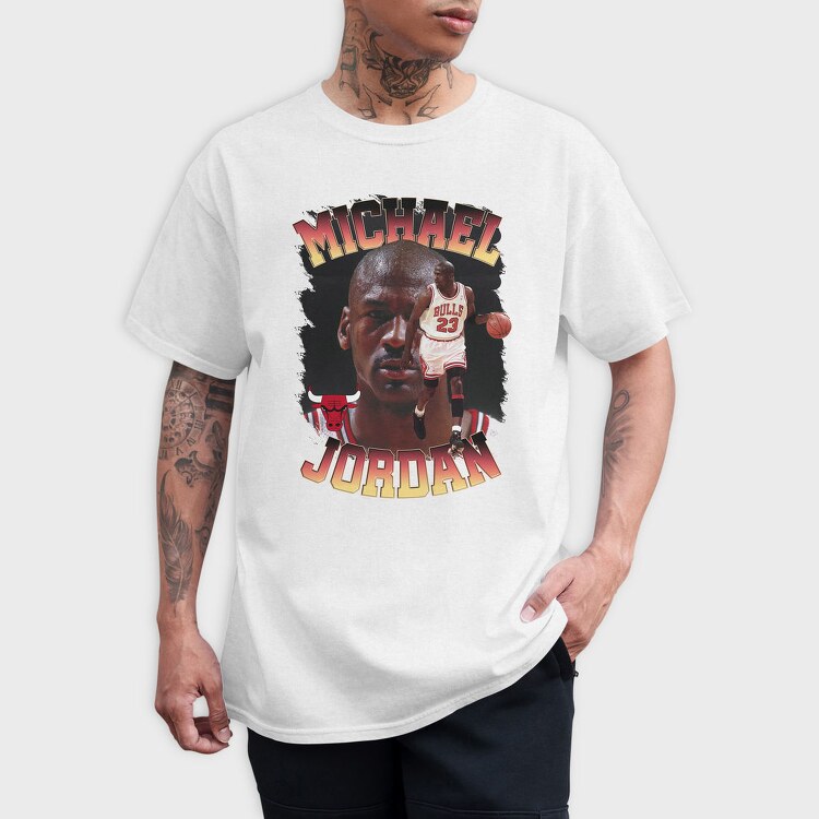 Michael Jordan Basketball, Tricou Barbati (Unisex)