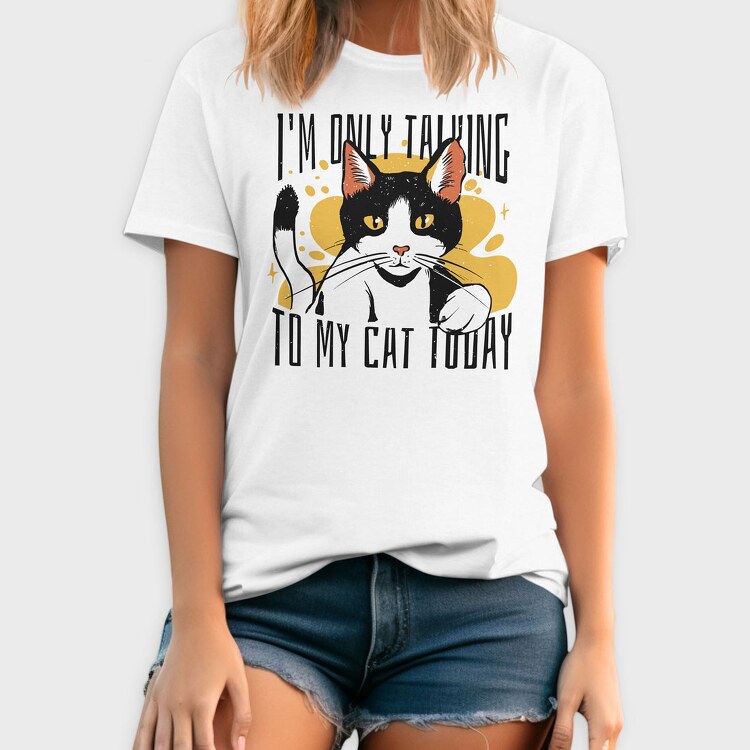 Cat Talk, Tricou Barbati (Unisex)