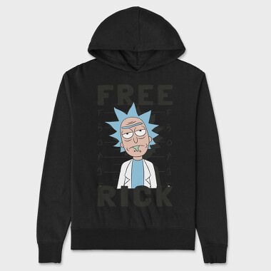 Rick and Morty 64, Hanorac Oversize Barbati (Unisex)