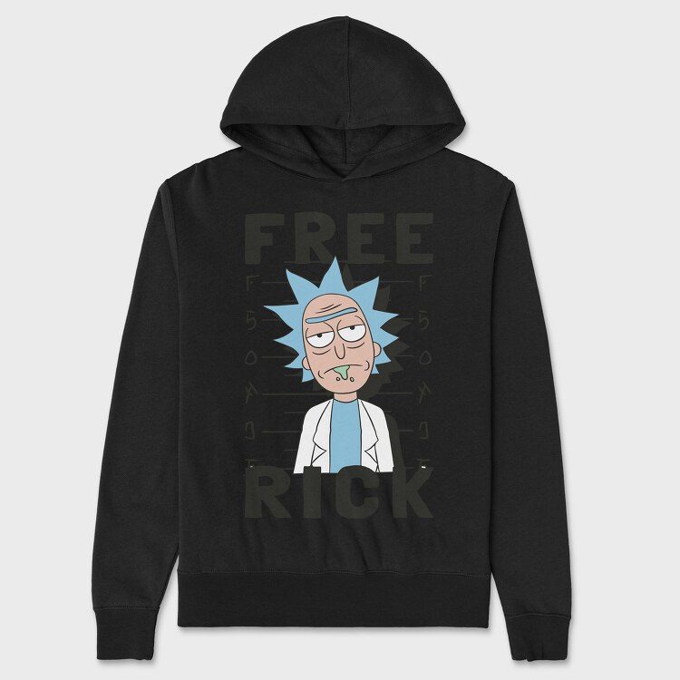 Hanorac Barbati (Unisex), Rick and Morty 64