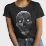 Horror Skull Monochrome, Tricou Femei