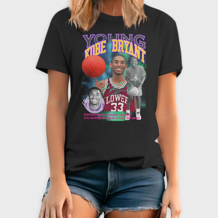 Kobe Bryant Basketball Motivation, Tricou Barbati (Unisex)