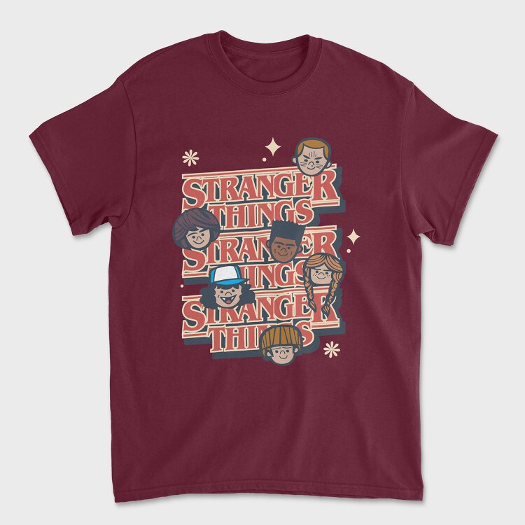 Stranger Things 8, Tricou Barbati (Unisex)