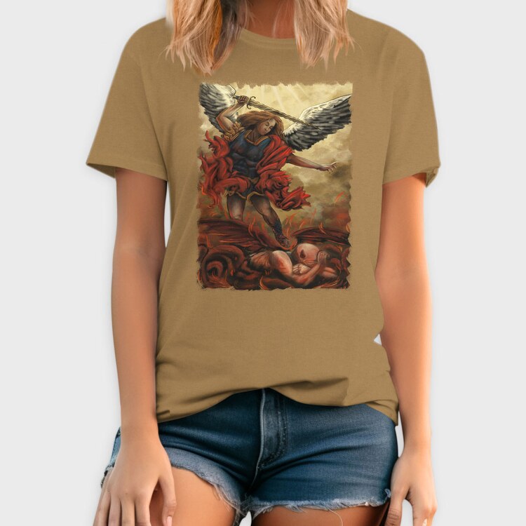 Angel and Devil Painting, Tricou Barbati (Unisex)