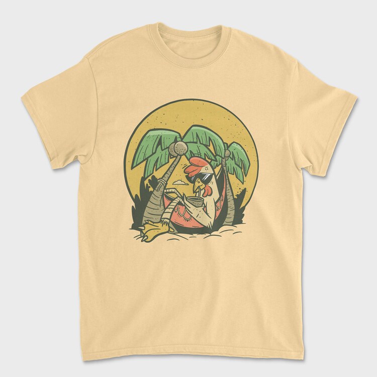 Chicken Relax, Tricou Barbati (Unisex)