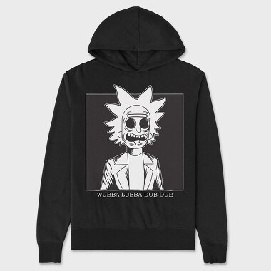 Rick and Morty 68, Hanorac Oversize Barbati (Unisex)