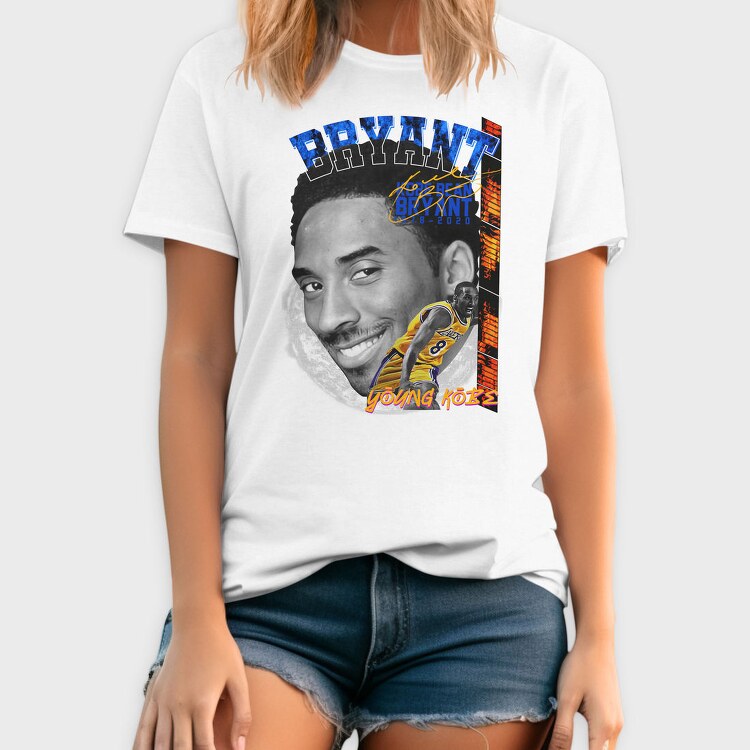 Kobe Bryant Young Kobe, Tricou Barbati (Unisex)