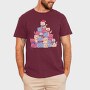 Cats Christmas Tree, Tricou Barbati (Unisex)