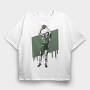 LARRY BIRD, Tricou Oversize Barbati (Unisex)