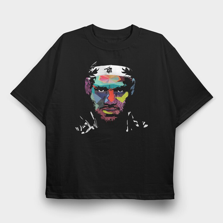 LEBRON Art1, Tricou Oversize Barbati (Unisex)