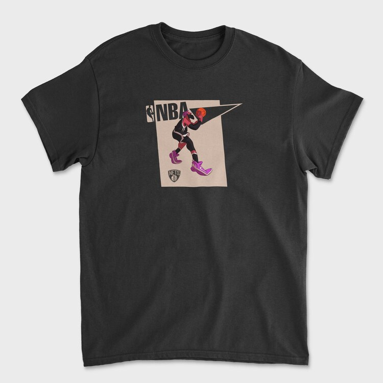 NBA Nets, Tricou Barbati (Unisex)