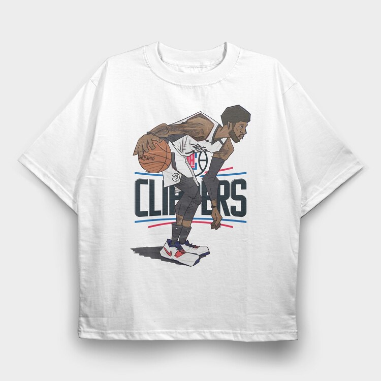 PAUL GEORGE LC, Tricou Oversize Barbati (Unisex)