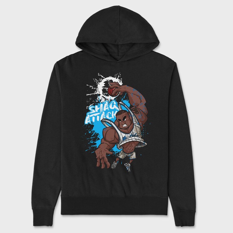 SHAQ ATTACK, Hanorac Oversize Barbati (Unisex)