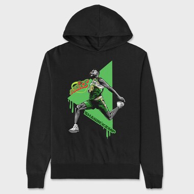 SHAWN KEMP Art2, Hanorac Oversize Barbati (Unisex)