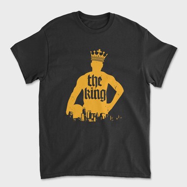 THE KING ART1, Tricou Barbati (Unisex)