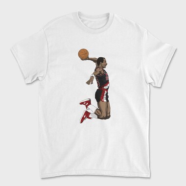 CLYDE DREXLER Art1, Tricou Barbati (Unisex)