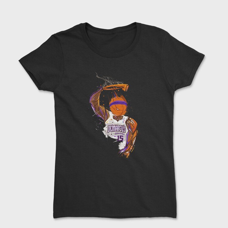 DEMARCUS COUSINS Art design1, Tricou Femei