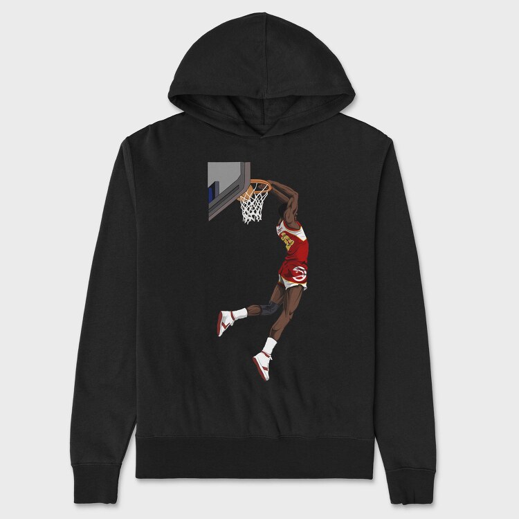 DOMINIQUE WILKINS, Hanorac Oversize Barbati (Unisex)