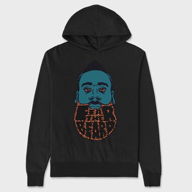 FEAR THE BEARD, Hanorac Oversize Barbati (Unisex)