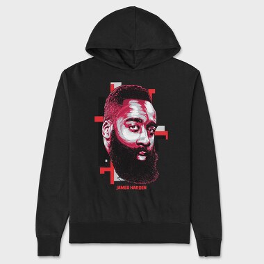 J HARDEN ART1, Hanorac Oversize Barbati (Unisex)