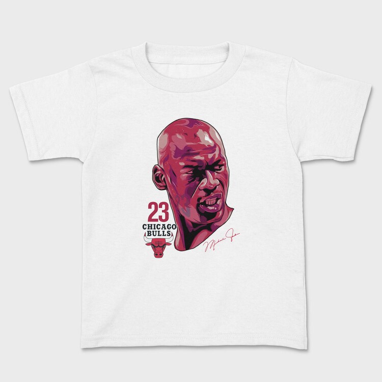 JORDAN Bust Art, Tricou Copii
