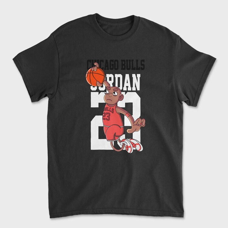 JORDAN Cartoon Art, Tricou Barbati (Unisex)