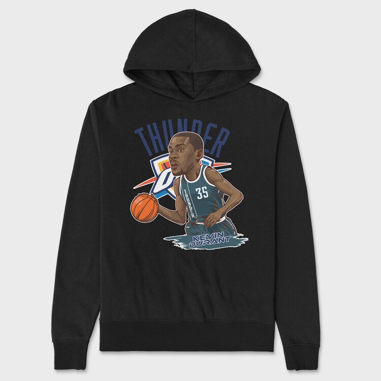 KEVIN DURANT Art1, Hanorac Oversize Barbati (Unisex)