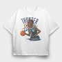 KEVIN DURANT Art1, Tricou Oversize Barbati (Unisex)