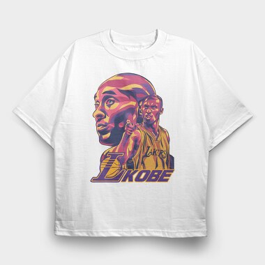 KOBE Art4, Tricou Oversize Barbati (Unisex)