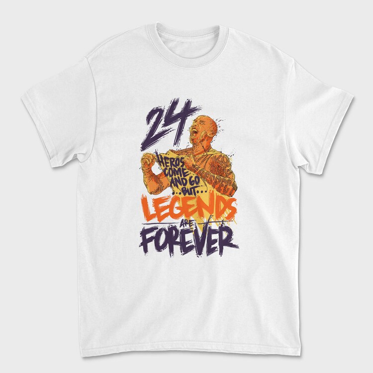 KOBE Legends Are Forever, Tricou Barbati (Unisex)