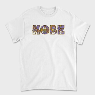 KOBE Name Art, Tricou Barbati (Unisex)