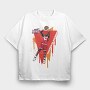 OLAJUWON Art1, Tricou Oversize Barbati (Unisex)