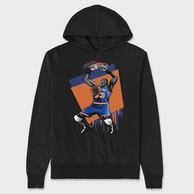 PATRICK EWING, Hanorac Oversize Barbati (Unisex)