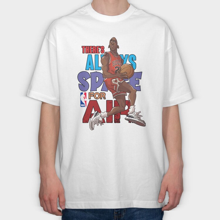 MJ ART1, Tricou Oversize Barbati (Unisex)