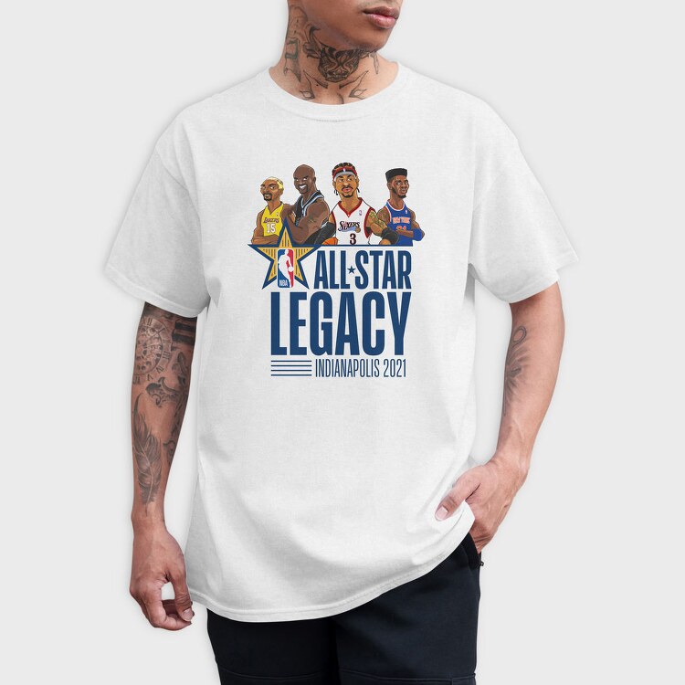 NBA ALL STAR LEGACY, Tricou Barbati (Unisex)