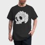 Cats Skull, Tricou Barbati (Unisex)