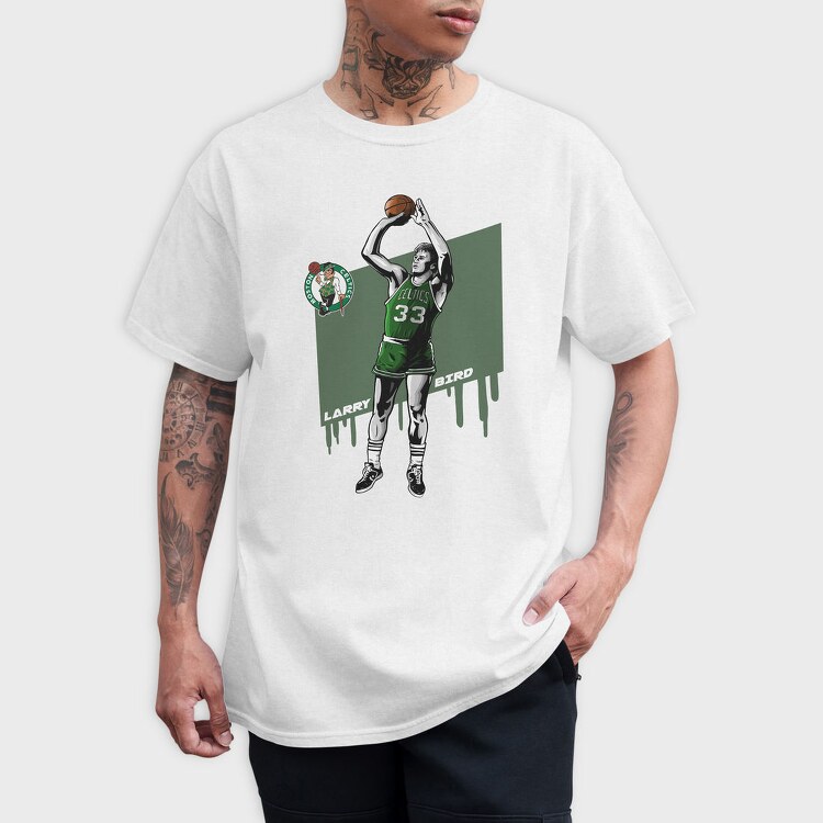 LARRY BIRD Art1, Tricou Barbati (Unisex)