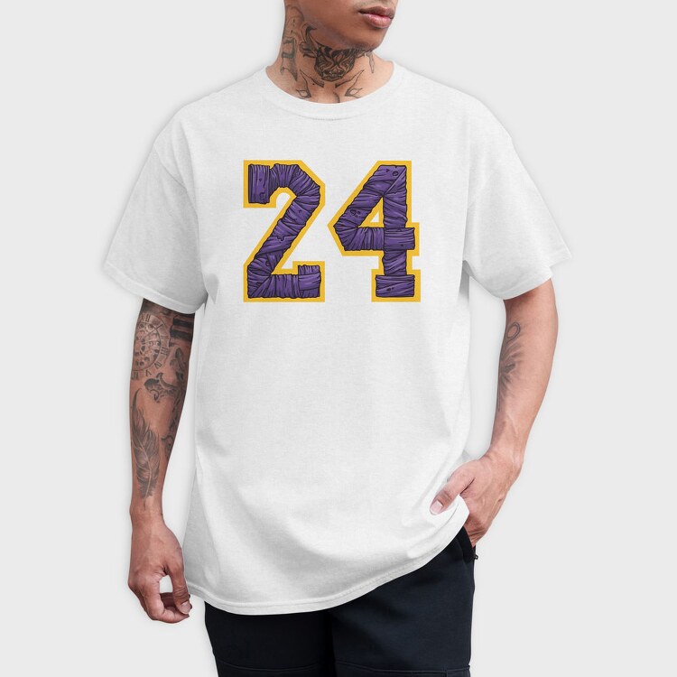 24 KOBE ART, Tricou Barbati (Unisex)