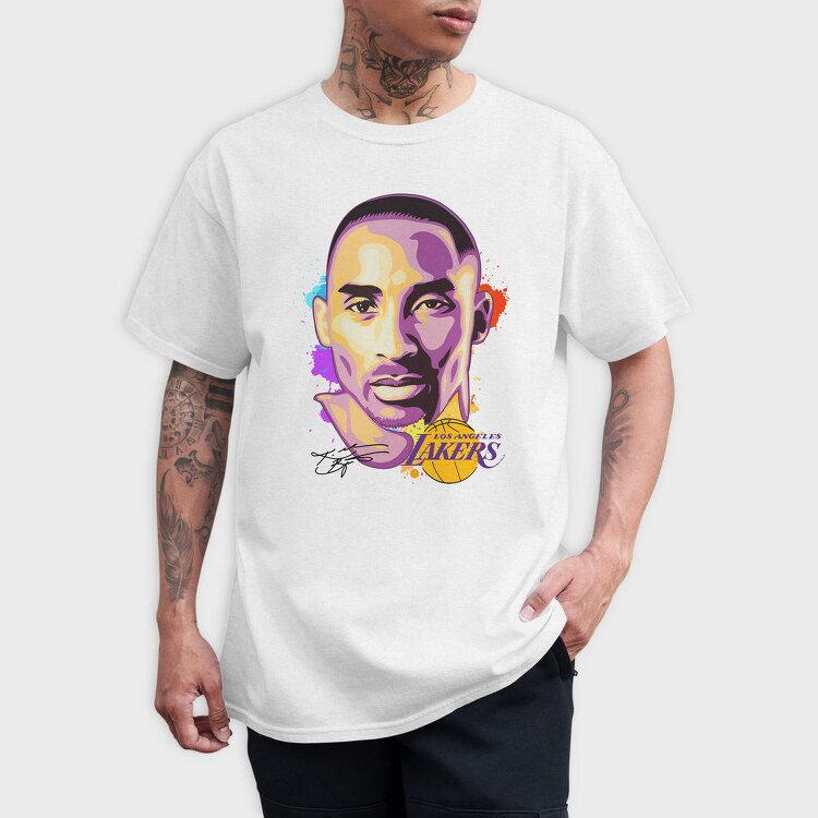 KOBE Head Art, Tricou Barbati (Unisex)