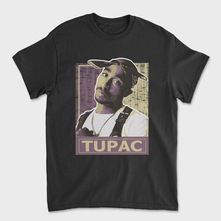 Tupac 2, Tricou Barbati (Unisex)