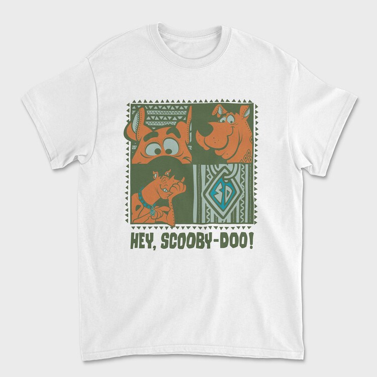 Tricou Barbati (Unisex), Hey Scooby Doo