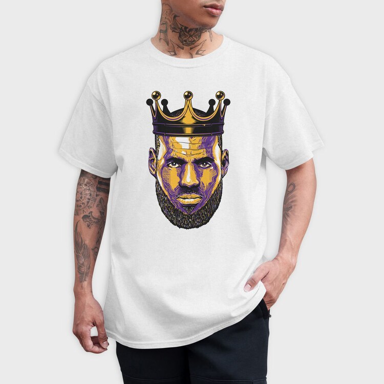KING JAMES 1, Tricou Barbati (Unisex)