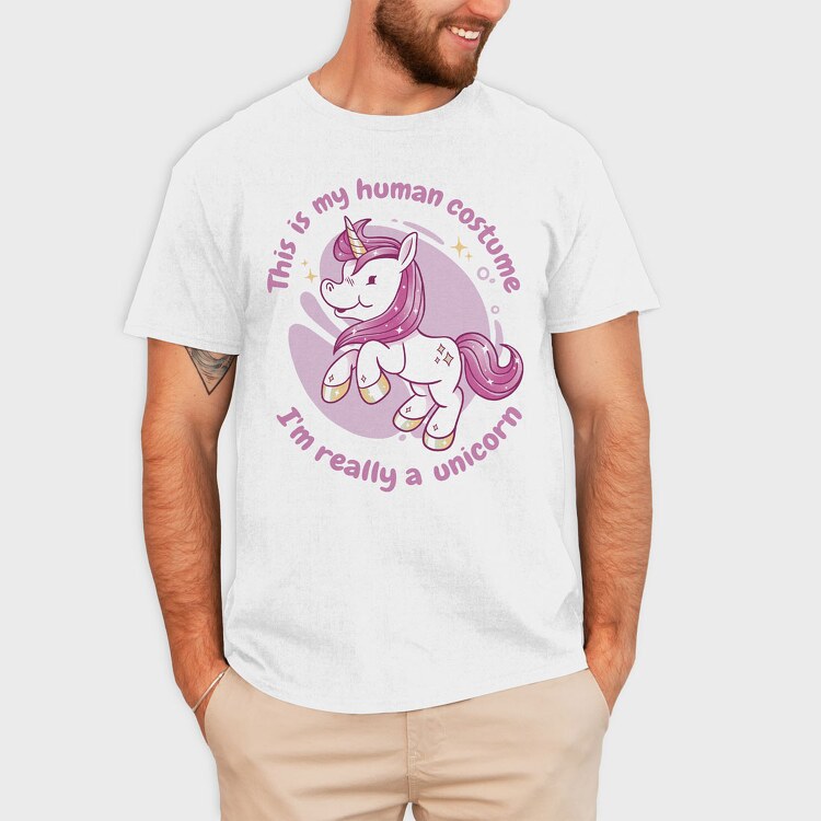 This Is My Human Costume, Tricou Barbati (Unisex)
