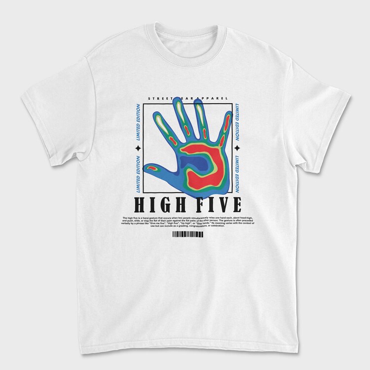 High Five 1, Tricou Barbati (Unisex)