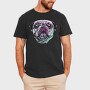 Three Color Pug, Tricou Barbati (Unisex)