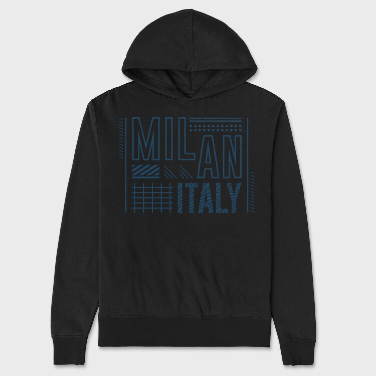 Milan, Hanorac Oversize Barbati (Unisex)