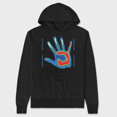 High Five 1, Hanorac Oversize Barbati (Unisex)